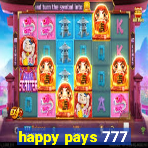 happy pays 777